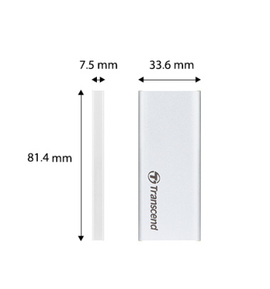 Жесткий диск в корпусе Transcend SSD 250Gb ESD260C - фото в интернет-магазине Арктика