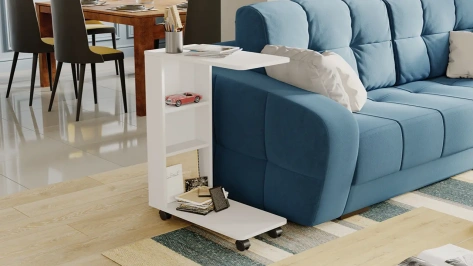 Стол журнальный "Тип 14" (белый ясень) - Три Я - фото в интернет-магазине Арктика