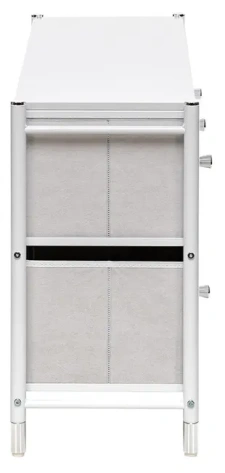 Комод "Нирита/Хайди" широкий 5 ящиков (белый) - Импэкс - фото в интернет-магазине Арктика