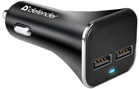 Автомоб. зарядное устройство Defender UCA-31  - фото в интернет-магазине Арктика