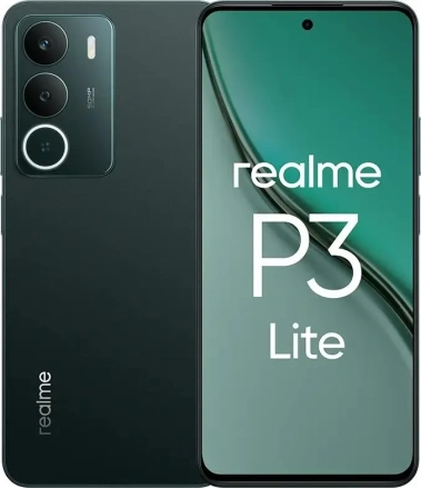 Мобильный телефон Realme P3 Lite 4+128Gb Green (RMX5300) - фото в интернет-магазине Арктика