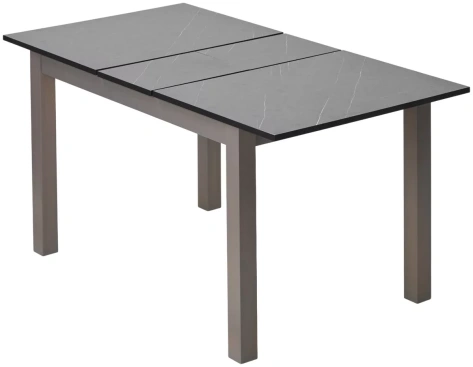 Стол обеденный TME-6932MBH (GREY STONE / GREY) - М-Сити - фото в интернет-магазине Арктика