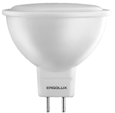 Лампа светодиодная Ergolux LED-JCDR-7w-GU5.3-6K - фото в интернет-магазине Арктика