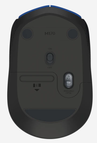 Мышь Logitech M171 (синее/черная) (910-004640) - фото в интернет-магазине Арктика
