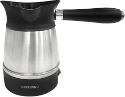 Электрическая турка Starwind STS6053 черный/серебристый - каталог товаров магазина Арктика
