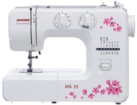 Швейная машинка Janome MX 55 - фото в интернет-магазине Арктика