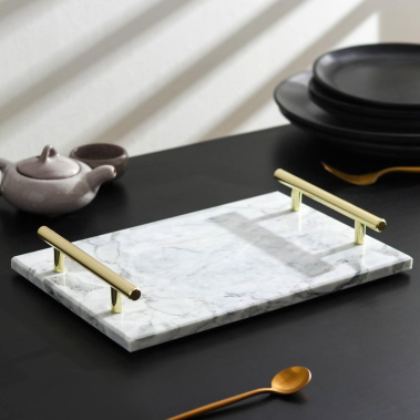Поднос Marble 7038901 29,5*19,5 см - Сима-ленд - фото в интернет-магазине Арктика