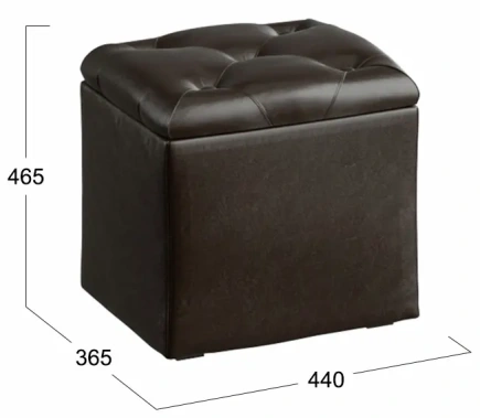 Пуф тип 4 (темный) - Три Я - фото в интернет-магазине Арктика