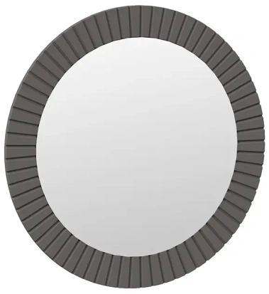 "Хилтон" зеркало навесное исп.2.2 (Графит матовый) - Три Я - фото в интернет-магазине Арктика