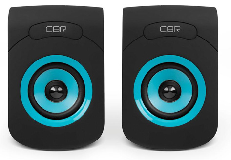 Колонки CBR CMS-366 (синие) - фото в интернет-магазине Арктика