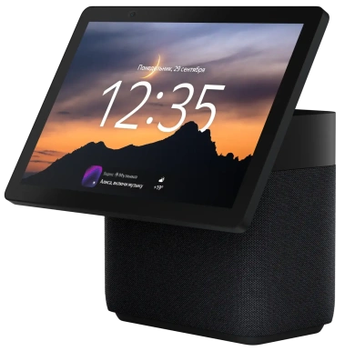 Умная колонка Яндекс Станция Дуо Макс Zigbee YNDX-00055BLK Черная - фото в интернет-магазине Арктика