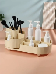 Органайзер 9секц ELIS вращающ 34,5*14,7*14,3см беж/серебр к/кор накл QF 10669869 - Сима-ленд - каталог товаров магазина Арктика