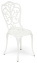 Стул "Secret De Maison Mozart" (алюминиевый сплав, 53хх41х89см, butter white) - Тетчер - фото в интернет-магазине Арктика