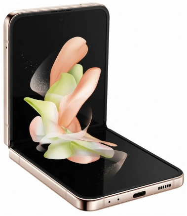 Мобильный телефон Samsung Galaxy Z Flip4 128Gb Gold SM-F721 - фото в интернет-магазине Арктика