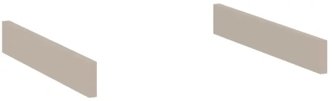 Прихожая "Кантри" (КА-012.04) комплект цоколей (Кашемир серый) - Ангстрем - фото в интернет-магазине Арктика