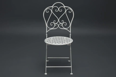 Стул "Secret De Maison Love Chair" (стальной сплав, 43х48х91см, butter white) - Тетчер - фото в интернет-магазине Арктика