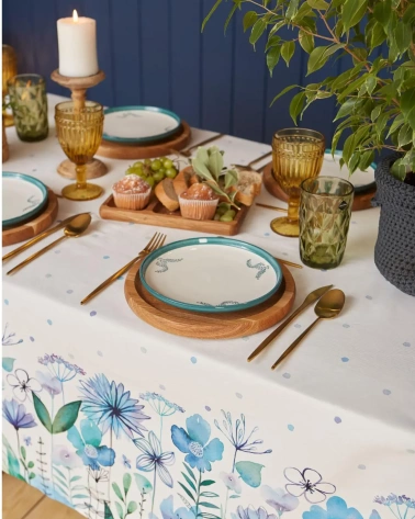 Скатерть "Этель" Незабудки 149х220см, 100% хл, саржа 190 г/м2 5376630 - Сима-ленд - фото в интернет-магазине Арктика