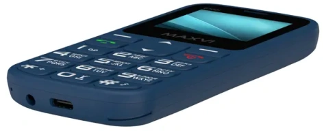 Мобильный телефон Maxvi B100i Blue - фото в интернет-магазине Арктика