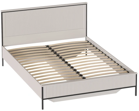 Спальня "Нора" кровать 160*200 (персидский жемчуг/вереск ромено) - Мебельград - фото в интернет-магазине Арктика