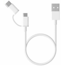 Кабель Xiaomi Mi 2-in-1 USB Cable Micro USB to Type C (30cm) - каталог товаров магазина Арктика