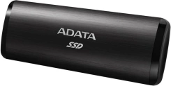 Жесткий диск в корпусе SSD 1,8" A-Data USB-C 512Gb (ASE760-512GU32G2-CBK) SE760 (черный) - каталог товаров магазина Арктика