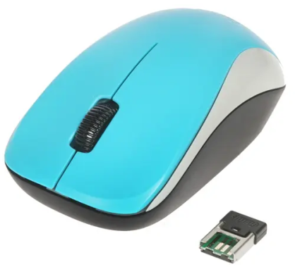Мышь Genius NX-7000 (голубая) - фото в интернет-магазине Арктика