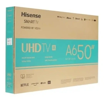 Телевизор Hisense 50A6BG UHD Smart TV - фото в интернет-магазине Арктика