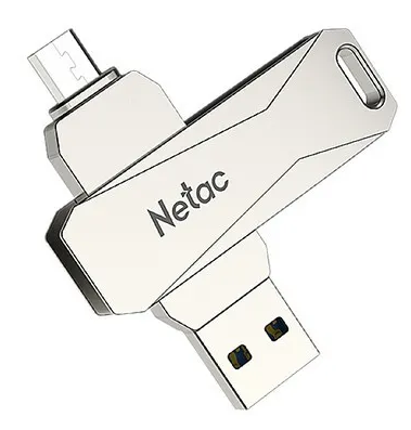Флеш диск Netac 16Gb U381 (NT03U381B-016G-30PN) - фото в интернет-магазине Арктика